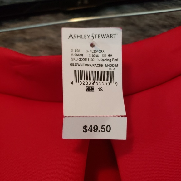 Hi-Low Neoprene Skirt - Picture 5 of 5